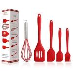 Generic 5 In 1 Kitchen Cooking Utensils Cooking Set Scraper Whisk