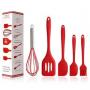 Generic 5 In 1 Kitchen Cooking Utensils Cooking Set Scraper Whisk
