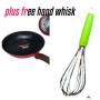 Generic Granite 26cms Frying Pan Combo With An Egg Whisk