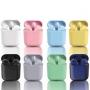 Macaron HD Stereo Earbuds-TouchControl-For Andoid,iOS-blue