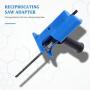 Generic Modified Adopter Saw Converter To JIGSAW Reciprocating Saw + 3 FREE BLADES