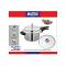 Matrix PRESSURE COOKER ALUMINIUM - 10 LITRES+ GLASS LID