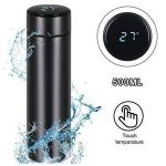 Generic 500ml Stainless Steel Vacuum Cup-Black