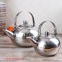 Generic 1L Stainless F Steel Teapot Tea Pot Coffee Kettle With Tea F