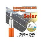 RUTANPUMP Generic 24V 1.5M3/H 50M Lift Deep Well Pump Submersible Solar Powered Water Pump