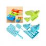Generic 3 Rollers Carpet Cleaning Brush -Fast & Thorough--