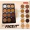 Zikel Lets FACE IT Contour Powder Pallet -12 Colours