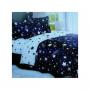 JIBAO Bedding Collection Fashion White And Blue Star Cotton Duvet