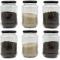 Generic 4 Glass Jar With Airtight Lids (720Ml)