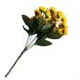 Generic 1 Bouquet 15 Heads 7 Branches Artificial Faux Silk Sunflower Home Party Decor-Yellow