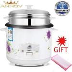 Annov Rice Cooker + Steamer  1.8Lts, 700W + Free Cleaning Rag