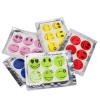 Generic 10 PCS Mosquito Stickers DIY Mosquito Repellent Stickers Patches Cartoon Smiling Face Drive Repeller(Multicolour)