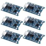 Generic 6PCS For TP4056 Charging Module With Battery Protection