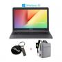 Asus VivoBook E12-11.6"-Intel Celeron-4GB RAM-500GB HDD-Windows 10-Grey+Bag+32GB Flash Disk