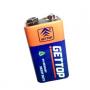 Gettop 9V Battery 6F22 Super Battery 9V PPP3 Non Rechargeable Battery