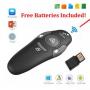 Generic 2.4G Wireless Laser Pointer Red Presenter LED USB Pen PPT Remote Control Powerpoint Presentation