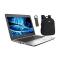 HP Refurbished EliteBook 820 G3-Intel Core I5 6th Gen-8GB RAM-256 SSD-WIN 10-Silver-TS+Bag+Flash