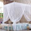 Generic 5 By 6 White Mosquito Net With Light Weight Portable Stands