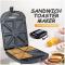 Sokany 4 SLICE SANDWICH MAKER + FREE EGG BOILER