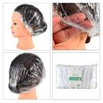 Generic 100x Waterproof Transparent Disposable Treatment Caps For
