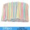 Generic 100-600 Pcs Disposable Plastic Straws For Drinking Kitchen
