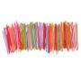 Generic 100pcs Colorful Plastic Sewing Needles Tapestry Wool Yarn Tools Kids