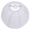 Generic White Chinese/Japanese Paper Lantern/Lamp 8" Diameter