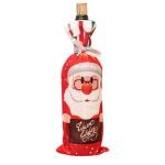 Generic Santa Claus Snowman Wine Bottle Cover Bag Christmas Dinner-