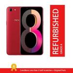 Oppo A83 4GB RAM+64GB - 4G LTE Dual SIM - 5.7" Display - Face Unlock-Red