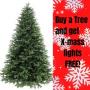 Pvc Artificial Christmas Tree With FREE Christmas Lights