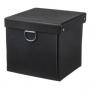 Generic Black Storage Box With Lid