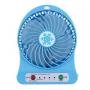 Generic Mini LED Cooling Fan Air Cooler Battery Operated USB Charging Desktop Cooler 3 Mode Speed Regulation LED Lighting Function Fans SHANBR