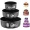 Generic A Set Of 3 Round Shape Baking Tins