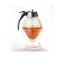 Generic 200ML Honey Syrup Dispenser Glass Pot - Transparent