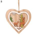 Generic Christmas Ornament Pendant Natural Lightweight Stable-