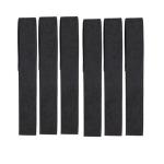 Generic 35mm 6 PCS Buckle-Elastic Bands for Sewing Wigs Hair 65cm/25.6 inch Length Adjust Wig Strap-Buckle-Elastic Band