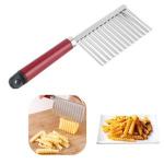 Generic Stainless Steel Vegetable Potato Crinkle Wavy Knife Cutter