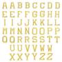Generic 52Pcs Iron on Letter Patches, Applique Letter Patches, Sew on Letter Embroidered Patches, Alphabet Patches for Clothing