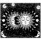 Generic Sun and Moon Tapestry Wall Hanging Tapestry Black and White Aesthetic Wall Tapestries As Wall Art 51.2X59.1 Inches