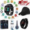 Smartwatch FITNESS,HEALTH & LIFESTYLE SMARTWATCH + Mk GIFTS