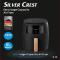 silver crest Air Fryer 8L Double Sided Air Fryer With Oven