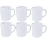 Luminarc Essence Plain White Tea Coffee Mug Cup.
