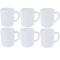 Luminarc Essence Plain White Tea Coffee Mug Cup.