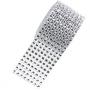 Generic 8 Rows Diamond Mesh Rhinestone Wrap Ribbon Wedding Party DIY Silver