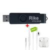 Rike 64GB OTG Flash Drive With Free Earphones