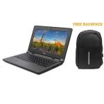 DELL Refurbished Latitude 3150 -11.6" - Intel Celeron -  4GB - 500GB HDD - Black + Laptop Bag