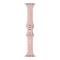 Generic Silicone Replacement Strap Watchband For Apple Watch Series 7 41mm / 6 & SE & 5 & 4 40mm / 3 & 2 & 1 38mm(Pink Sand)