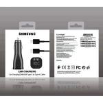 Samsung 25W Pd Car Charger Adapter With USB Type C To Type C Cable Fast Charging For Samsung Galaxy S22 / S21 / S21 Plus / S21 Ultra / S20 / S20+ / S10 / S10+ / S10e / S9 / S9+ / S8 / S8+ / Note 8 / Note 9 / Note 10 / Note 10 5g