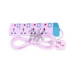 Power King Premium Quality 4 Way Extension With Switch