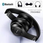 P47 Headset Bluetooth  Wireless Mic TF Card FM Rad
